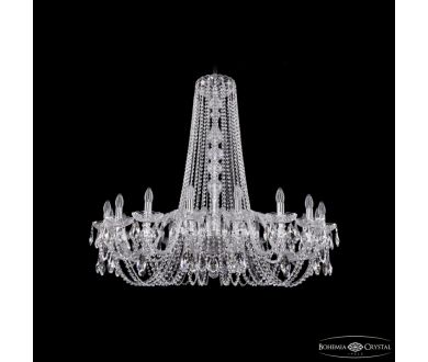 Купить Подвесная люстра Bohemia Ivele Crystal 1402/18/400/h-105 Ni Подвесная люстра Bohemia Ivele Crystal 1402/18/400/h-105 Ni