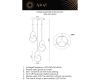 Подвесной светильник Aployt Mila APL.044.16.24