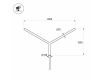 Кронштейн Arlight OXOR-SY2-3000x108-L1500 BLACK 051659