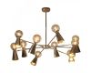 Люстра на штанге Loft IT Halley 10046/10 Gold