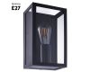 Уличный настенный светильник Arte Lamp Belfast A4569AL-1BK