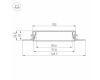 Алюминиевый профиль Arlight SL-Linia97-Fantom-2000 Anod 034987