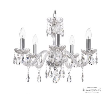Купить Подвесная люстра Bohemia Ivele Crystal 117/5/165 Ni Подвесная люстра Bohemia Ivele Crystal 117/5/165 Ni