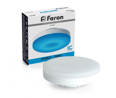 Купить Лампа светодиодная Feron LB-455 GX53 12W синий 51019 Лампа светодиодная Feron LB-455 GX53 12W синий 51019