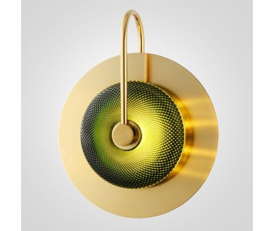 Купить Настенный светильник ImperiumLoft Green Disk 144298-22 Настенный светильник ImperiumLoft Green Disk 144298-22