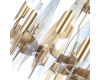 Подвесная люстра Crystal Lux CASA SP-PL12 BRASS