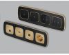 Рамка двухместная Ambrella Volt Coint OF640542