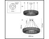 Подвесная люстра Odeon Light Panta 4926/85L