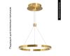 Подвесной светильник Arlight SP-CONGO-CAN-1-R600-36W Warm3000 (GD, 120 deg, 230V) 046244