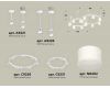 Комплект подвесного светильника Ambrella Light Techno Ring XR92211002 (A9221, A9226, C9236, C9231, N8402)