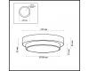 Настенный светильник Odeon Light Holger 2746/1C