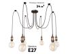 Люстра-паук LOFT IT Spider Loft1162A/6