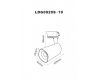 Светильник на шине ARTE Lamp A4561PL-1BK