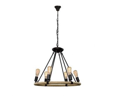 Подвесная люстра LOFT IT Rope filament Loft1861/6