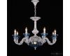 Подвесная люстра Bohemia Ivele Crystal AL79101P/8/250 WMN P Aquamarine/M-1G
