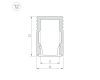 Алюминиевый профиль Arlight SL-MINI-8-H12-2000 BLACK 037106