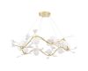 Подвесная люстра Crystal Lux COLIBRI SP10 GOLD