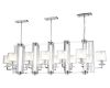 Подвесная люстра Crystal Lux NICOLAS SP12 L1600 NICKEL/WHITE
