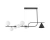 Подвесная люстра Lumina Deco LDP 7036-7 BK+WT