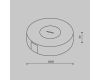 Потолочная чаша накладная с коннектором питания Maytoni Pendant system Parity TRA130SC-1B