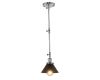 Подвесной светильник Lumina Deco Gubi LDP B005 CHR+BK