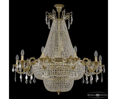 Купить Потолочная люстра Bohemia Ivele Crystal 2110H203/8/100IV/Y1 GB Leafs Потолочная люстра Bohemia Ivele Crystal 2110H203/8/100IV/Y1 GB Leafs