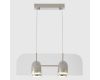 Подвесной светильник Crystal Lux ELEMENT SP24W LED CHROME