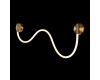Настенный светильник Loft IT Thread 10388W Brass