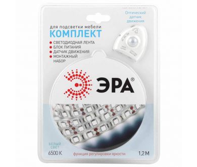 Купить Светодиодная лента ЭРА 4,8W/m 30LED/m 2835SMD холодный белый 1,2M 2835move-4,8-30-12-6500-1,2m Б0043071 Светодиодная лента ЭРА 4,8W/m 30LED/m 2835SMD холодный белый 1,2M 2835move-4,8-30-12-6500-1,2m Б0043071