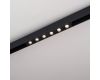 Трековый магнитный светильник Arlight MAG-DOTS-25-L200-6W Warm3000 (BK, 30 deg, 24V, DALI) 046323