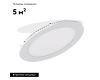 Встраиваемый светодиодный светильник Arlight DL-172M-15W White 020111