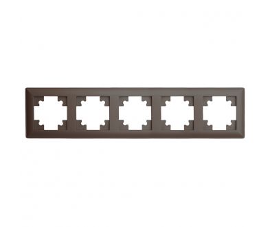 Купить Рамка пятиместная Stekker PFR00-7005-04 Катрин 39821 Рамка пятиместная Stekker PFR00-7005-04 Катрин 39821
