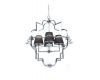 Подвесная люстра Lumina Deco Baltimore LDP 8020-4 CHR+BK