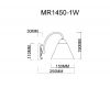 Бра MyFar Anna MR1450-1W