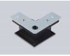 Коннектор питания угловой Ambrella Light Track System GL7166
