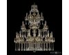 Подвесная люстра Bohemia Ivele Crystal Verona 72115/12+6+6/300/3D A GB
