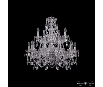 Купить Подвесная люстра Bohemia Ivele Crystal 1411/10+5/240/2d Ni Подвесная люстра Bohemia Ivele Crystal 1411/10+5/240/2d Ni
