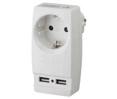 Купить Разветвитель электрический Эра SP-1e-USB-W Б0026332 Разветвитель электрический Эра SP-1e-USB-W Б0026332