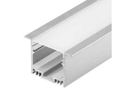 Купить Профиль с экраном Arlight SL-LINIA49-F-2500 ANOD+OPAL 020469 Профиль с экраном Arlight SL-LINIA49-F-2500 ANOD+OPAL 020469