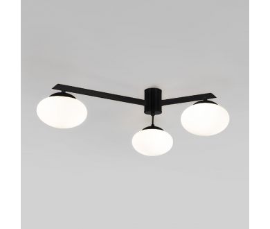 Купить Потолочная люстра Eurosvet Opaline 70220/3 черный a065764 Потолочная люстра Eurosvet Opaline 70220/3 черный a065764