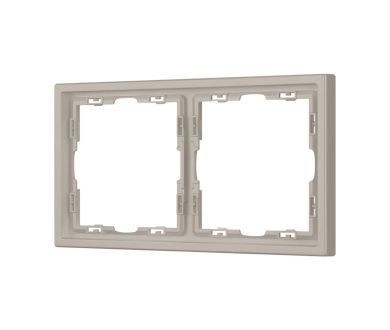 Купить Рамка пластиковая Arlight FRM-NOBE-SFPL-2-CA 059456 Рамка пластиковая Arlight FRM-NOBE-SFPL-2-CA 059456