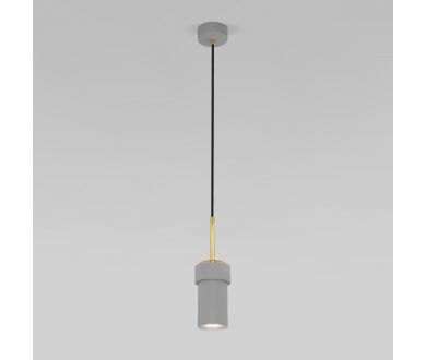 Купить Подвесной светильник Eurosvet Pebble 50264/1 серый a064972 Подвесной светильник Eurosvet Pebble 50264/1 серый a064972