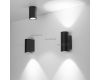 Уличный настенный светодиодный светильник Arlight LGD-Forma-Wall-R90-12W Warm3000 029976