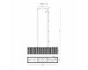 Подвесная люстра iLamp Panorama L4688-91 CR