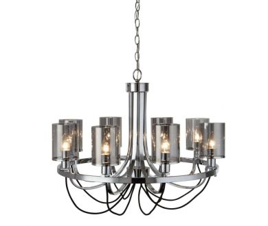 Купить Подвесная люстра Arte Lamp Ombra A2995LM-8CC Подвесная люстра Arte Lamp Ombra A2995LM-8CC