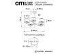 Люстра на штанге Citilux Alton CL421253