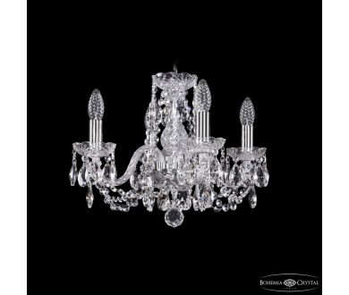 Купить Подвесная люстра Bohemia Ivele Crystal 1402/4/141 Ni Подвесная люстра Bohemia Ivele Crystal 1402/4/141 Ni