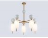 Люстра на штанге Ambrella Light High Light Ceramo Modern LH53104