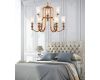 Подвесная люстра Lumina Deco Rionella LDP 8041-6+3 S.GD
