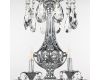 Подвесная люстра Bohemia Ivele Crystal AL79101/10/250 B Ni